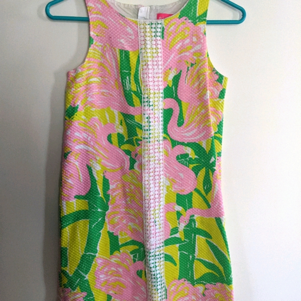 Lilly pulitzer flamingo dress